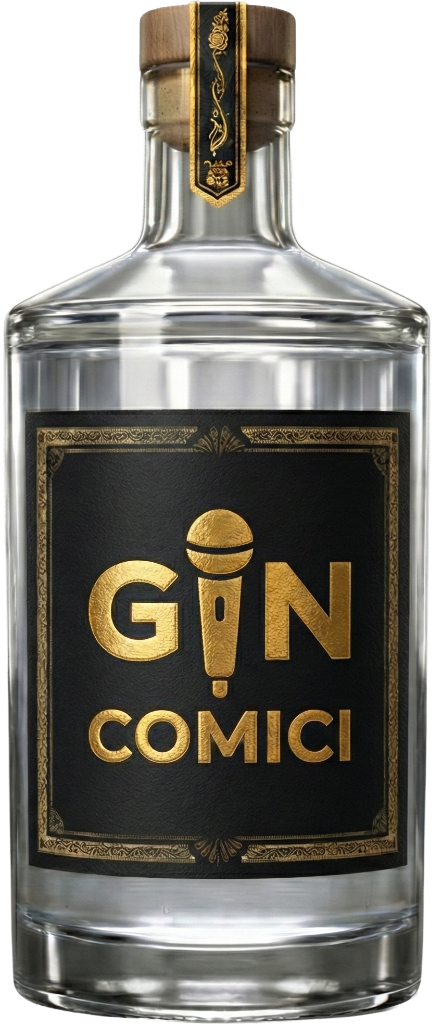Gin Comici Bottle